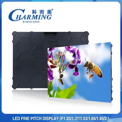 P2.5 극단적 가는 LED 디스플레이, 4K 다이캐스트 알루미늄 실내 고정된 LED 디스플레이