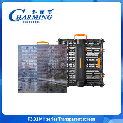 투명한 화면 벽 P3.91 고품질 3840hz 갱신 IP65 방수