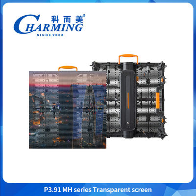 투명한 화면 벽 P3.91 고품질 3840hz 갱신 IP65 방수