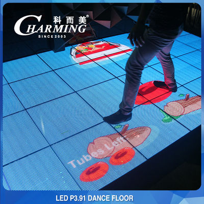 내마모성 IP53 댄스 플로어 지하 LED 스크린 강화 유리