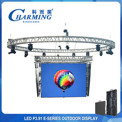 공연 무대 3.91 밀리미터 Ｅ 시리즈 야외 LED 비디오 월 4K 높은 솔