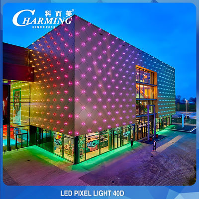 실제 흔들림 없음을 점화하는 건축 1.4W 건물 정면 LED