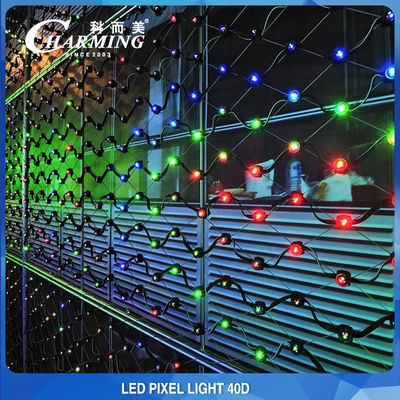 실용적인 다중 장면 LED 건물 정면 조명 픽셀 40mm SMD3535