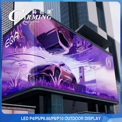 SMD1921 다중목적 옥외 LED 벽, 옥외 광고를 위한 900W LED 스크린