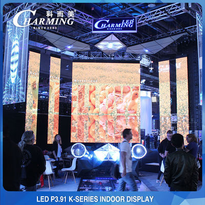 EMC P3.91 P4.81 LED 옥외 영상 벽 전시 임대료 250x250mm