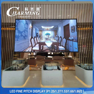 64x48CM HD LED 텔레비젼 쇼를 위한 영상 벽 전시 화소 속 2MM 3840Hz
