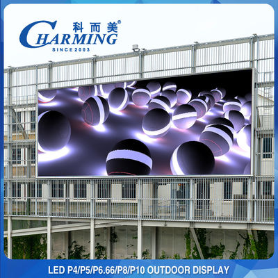 야외 주도하는 비디오 월을 광고하는 P4 P5 P8 SMD LED 디스플레이 방수 거대기업