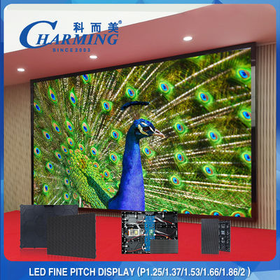 파인 피치 자기를 띤 HD P2.5 실내 고정된 LED 디스플레이 비디오 월 화면