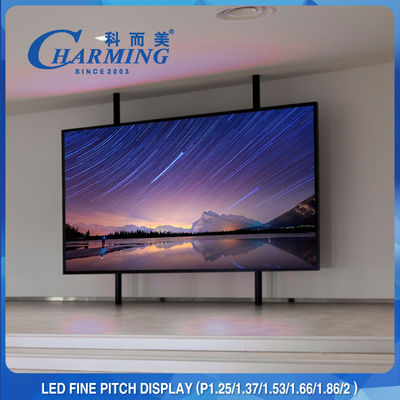 자기를 띤 HD P1- P2.5 실내 고정된 LED 디스플레이 비디오 월 스크린 정면 서비스 파인 피치