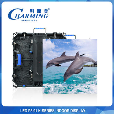 실내 전색 LED 비디오 벽