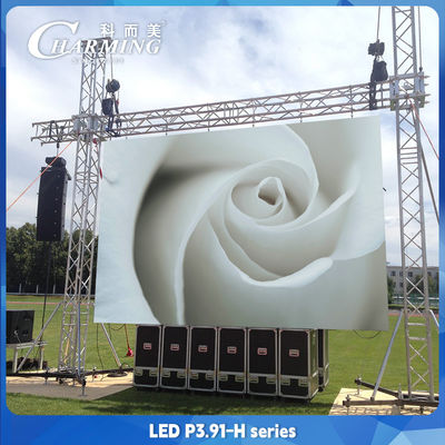 픽셀 3.91 대행사 콘서트 콘서트 프레젠테이션을 위한 임대 LED 디스플레이