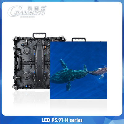 야외 임대 LED 화면 알루미늄 합금 P3.91 풀 컬러 LED 비디오 벽
