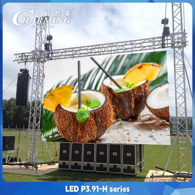 대여 P3.91 LED 스크린 디지털 디스코 파티 클럽 바 DJ 쇼 무대 조명 500*1000mm