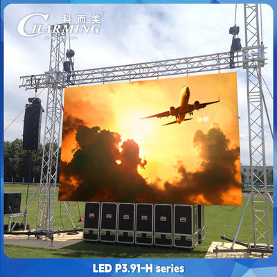 노바 제어 시스템 P3.91 야외 렌터 LED 화면 고해상도