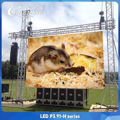 4500CD/m2 P3.91 임대 LED 디스플레이 500*1000mm IP65 디지털