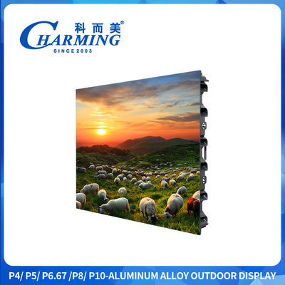 LED 스크린 광고판 P6 거리 장착 960x960MM LED 스크린 P4 비디오 야외 디스플레이