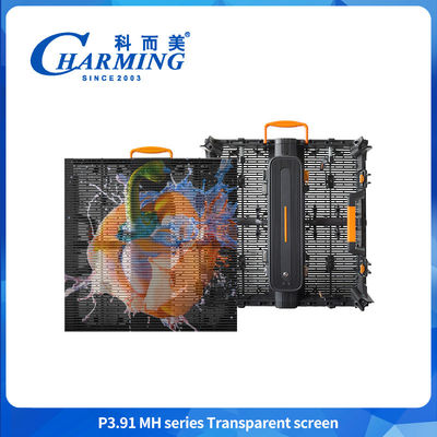P3.91 MH 야외 유연 광고 LED 투명 필름 화면 유리 비디오 벽 선명한 초 얇은 LED 필름 디스플레이 LED