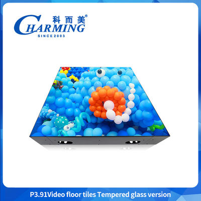 500X500MM P3.91 광고용 중국 LED 디스플레이 LED 패널 GOB 파티 및 바용 자석 LED 댄스 플로어