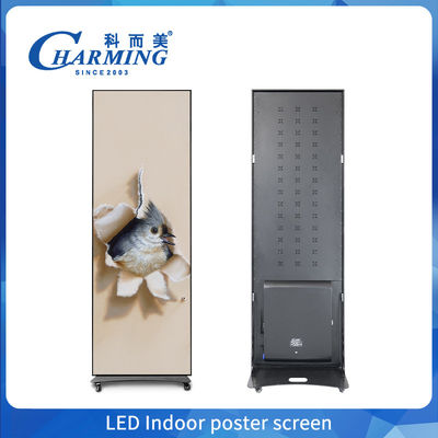 도매 디지털 사이니지 LED 포스터 화면 P2.5 P2 P1.86 풀 컬러 LED 벽 비디오 재생 화면