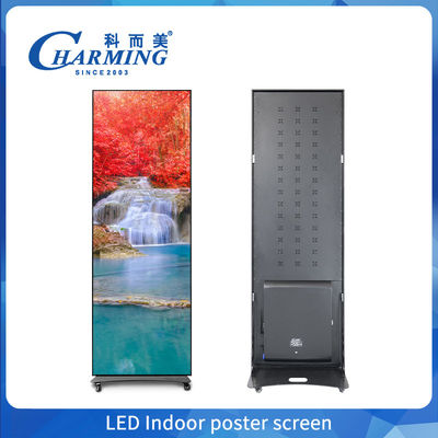 P2.5 LED 비디오 디스플레이 이동식 4k LED 디스플레이 화면 맞춤형 크기 실내 LED 포스터 광고 제품 쇼