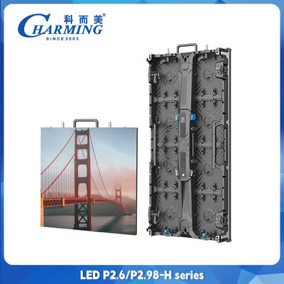 P2.6 비디오 벽 임대 주조 알루미늄 캐비닛 야외 LED 임대 화면