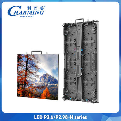 야외 LED 화면 벽 P2.6 P3.91 P4.81 풀 컬러 렌터 LED 디스플레이 500x500mm 500x1000mm