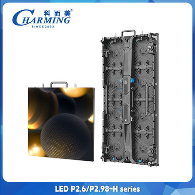 슈퍼 클리어 P2.6 P2.98 앞 유지보수 교회 사용과 함께 실내 야외 LED 비디오 벽