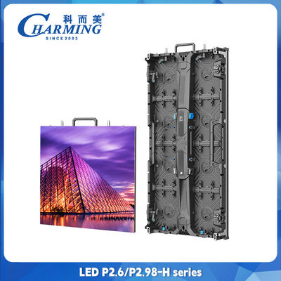 고화질 실내 P2.6 P2.98 임대용 LED 화면 4K 광고 화면