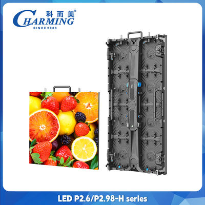 고화질 실내 P2.6 P2.98 임대용 LED 화면 4K 광고 화면