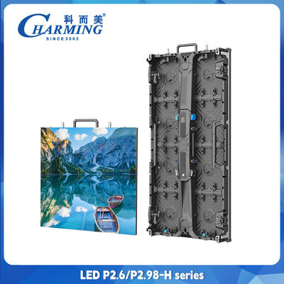 P2.6 경제적인 풀 컬러 광고 비디오 벽 무대 컨퍼런스 콘서트 교회 행사 야외 LED 화면 임대