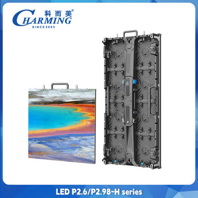 P2.6 경제적인 풀 컬러 광고 비디오 벽 무대 컨퍼런스 콘서트 교회 행사 야외 LED 화면 임대