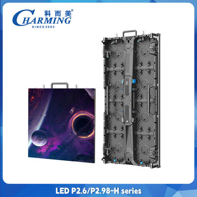 P2.6 비디오 벽 임대 주조 알루미늄 캐비닛 야외 LED 임대 화면
