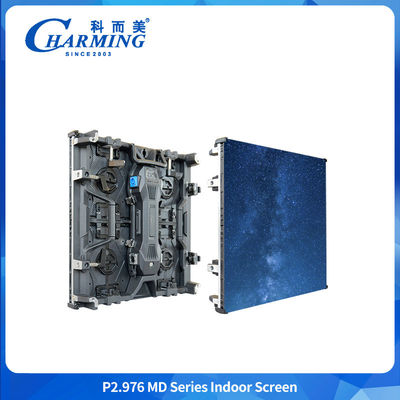 유연한 LED 화면 실내 곡선 화면 P2.98 MD 시리즈 7680HZ LED 비디오 벽