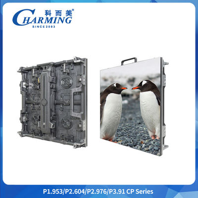 10%~90%RH 7680Hz 갱신 주파수 500x500mm/500X1000mm P2.9mm LED 비디오 벽 콘서트 대여 및 광고판
