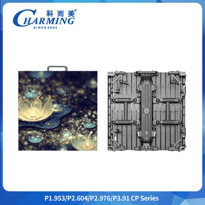 P3.91 임대 140° Ad 500*500mm 디지털 사이니지 및 디스플레이 패널 Smd1921 방 안의 거대한 LED 스테이지 비디오 벽
