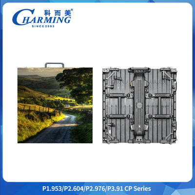 6.6kg 500x500/1000x84mm 1.95 작은 피치 고브 크래프트 곡선 레규라 스크린 P2.6-P3.91 유연한 풀 컬러 RGB 디지털 광고 실내 대여 댄스 클럽 LED 디스플레이