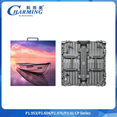 6.6kg 500x500/1000x84mm 1.95 작은 피치 고브 크래프트 곡선 레규라 스크린 P2.6-P3.91 유연한 풀 컬러 RGB 디지털 광고 실내 대여 댄스 클럽 LED 디스플레이
