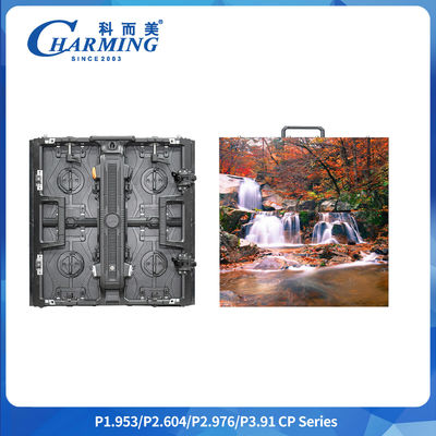 7680Hz 고효율 냉각 LED 비디오 벽 디스플레이 P1.9 P2.6 P2.98 곡선 P3.91 소음 없는 디자인