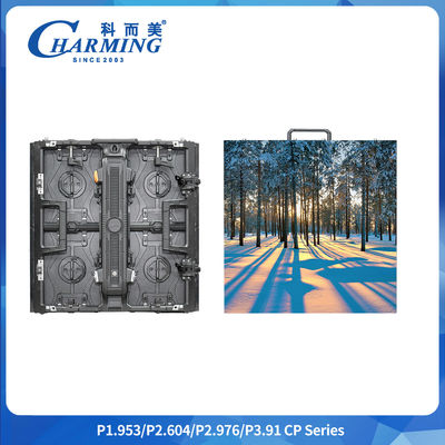 P2.6 P2.98 LED 화면 디스플레이 비디오 벽 LED 임대 화면 픽셀 피치 3.91mm 실내 HD 임대 LED 곡선 및 유연 화면