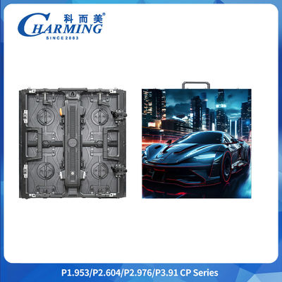 P2.6 P2.98 LED 화면 디스플레이 비디오 벽 LED 임대 화면 픽셀 피치 3.91mm 실내 HD 임대 LED 곡선 및 유연 화면