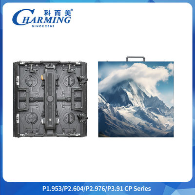 500x500mm/500x1000mm P1.9 P2.6 P2.98 P3.91 실내 임대 곡선 LED 디스플레이 스크린 유연 LED 광고 스크린