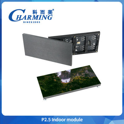 고정 설치 LED 디스플레이 P2.5 실내 고정 LED 디스플레이 320mmx160mm 컬러 벽 패널