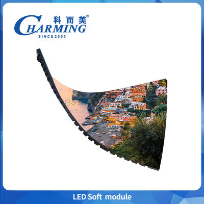 320×160×7.5MM Flexible Led Screen Module 270g Light P2 P2.5 P3 P4 Indoor Led Screen Module Event Led Screen [연기용 LED 스크린 모듈]