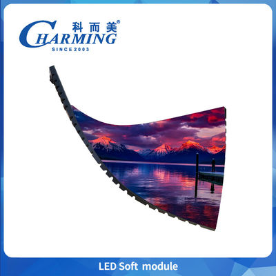 높은 갱신률 실내 LED 소프트 모듈 비디오 벽 빛 광고 캠페인 이벤트 조직
