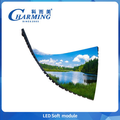 공장 가격 P4 LED 소프트 모듈 실내 디스플레이 비디오 벽 화면 무게 255g 256*128MM SMD2020 광고 화면