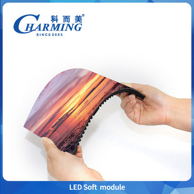 유연한 LED 디스플레이 화면 부드러운 LED 모듈 곡선 LED 광고 디스플레이 실내용 P1.86 P2 P2.5 P3