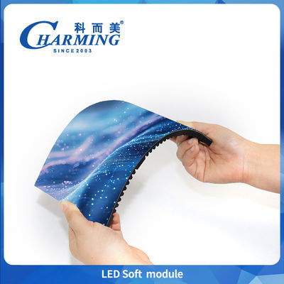 높은 갱신률 실내 LED 소프트 모듈 비디오 벽 빛 광고 캠페인 이벤트 조직