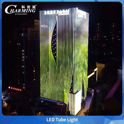 사무실 및 창고용 고휘도 주광색 LED 튜브 조명, 알루미늄 램프 본체