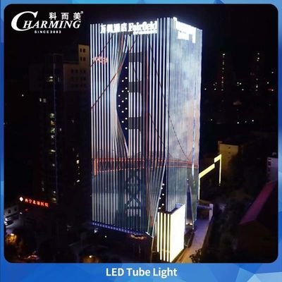 U30 알루미늄 합금+PC RGBW LED 튜브 라이트 DMX 야외 브릿지용