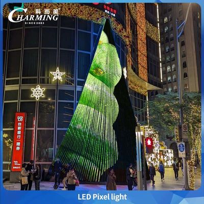 교량용 평면 투명 IP66 옥외 LED 픽셀 조명, 저전력